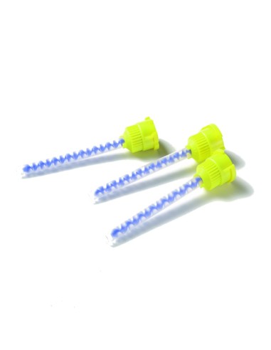 Puntas de Mezcla 4:1 Amarillas 48 unidades