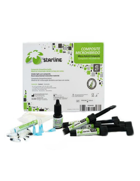 Kit Composite Micro-Híbrido Universal 4 jeringas 4,5gr.