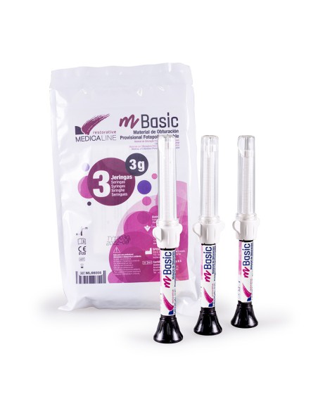 mBasic Cemento Provisional 3 Jeringas 3gr.