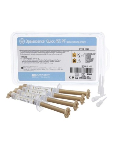 Opalescence Quick PF 45% Kit Blanqueamiento Clínica 4 Jeringas 1,2ml.