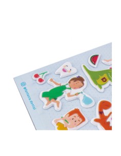 Pegatinas con Relieve de Mia y Gus 2