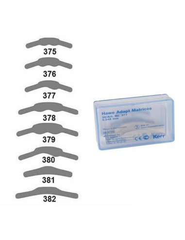 Hawe Adapt Matrices Acero 0,045mm Caja 30uds.