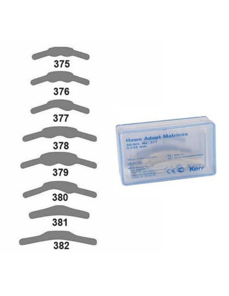 Hawe Adapt Matrices Acero 0,045mm Caja 30uds.