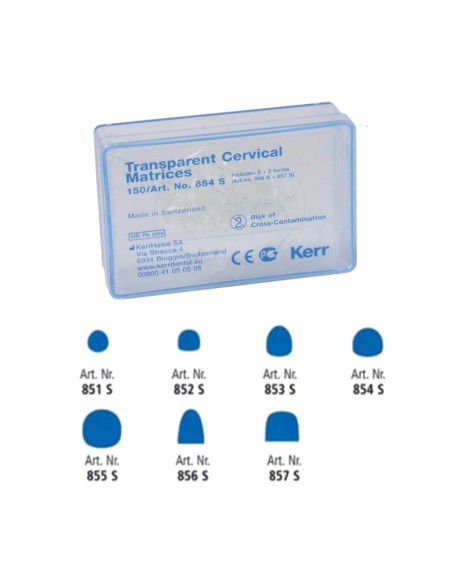 Hawe Matrices Cervicales Transparentes Reposición 150 uds.