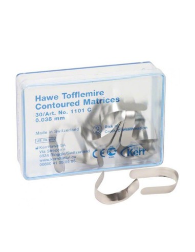 Matrices Contorneadas Tofflemire 30 unidades