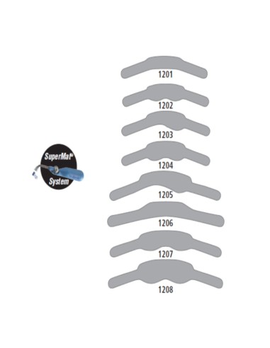Matrices Extra Finas 0,038mm Acero Caja 30 unidades
