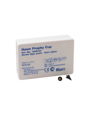 Prophy Cup Profilaxis Copa Blanda Tipo Punta Rosca 30 uds.