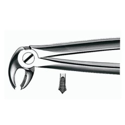 Forceps E22 para Molares Inferiores 