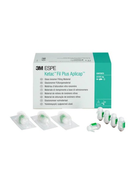 Ketac-Fil Plus Aplicap Restaurador Ionómero Reposición 50 uds.