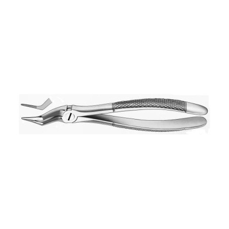 Forceps para Fragmentos y Raíces en Maxilar Superior 