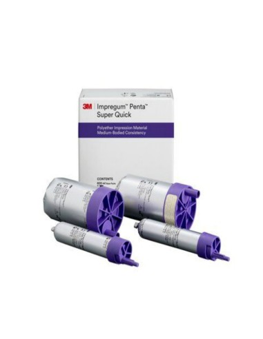 Impregum Penta Super Quick Medium Body Impresión Reposición 2 cartuchos 360ml.