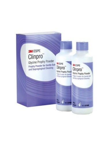 Clinpro Glycine Polvo Profilaxis 2 Botellas 160gr.