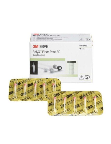 RelyX Fiber Post 3D Poste de Fibra Reposición 10uds.