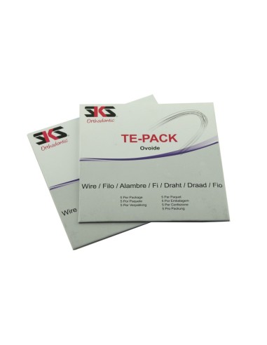 Arcos NITI Térmico Rectangular 5Uds.