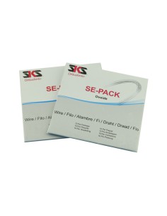 Arco NiTi Super Elástico Redondo Square Form 10u