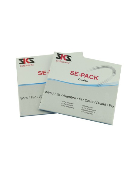 Arco NiTi Super Elástico Redondo Square Form 10u