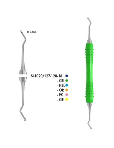 Excavador 2,1mm Colori Silikon Liquid Steel