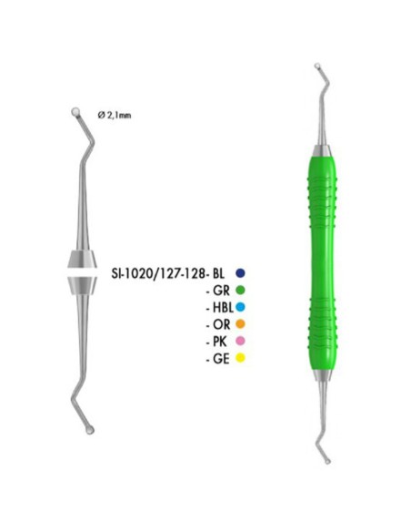 Excavador 2,1mm Colori Silikon Liquid Steel