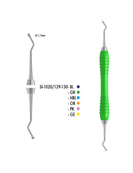 Excavador 1,7 mm LiquidSteel Colori Silikon