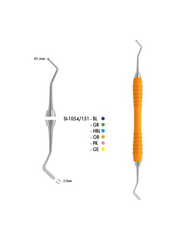 Obturador Condensador Doble 1,5-2,0mm Colori Silikon LS