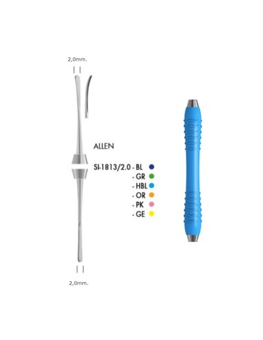 Tunelizador Allen Doble 2,0mm Colori Silikon LS