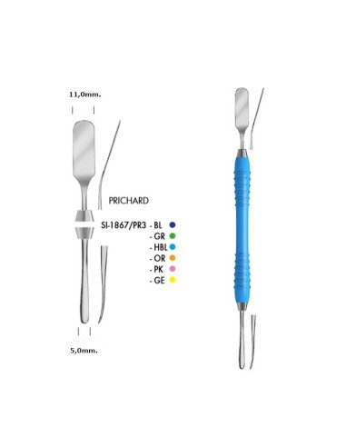Periostotomo Prichard 19,5cm. Colori Silikon LS