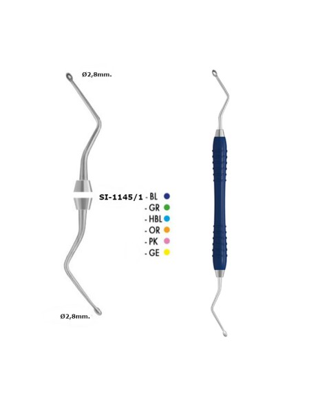 Cureta Hemingway Doble 17 cm Colori Silikon LS