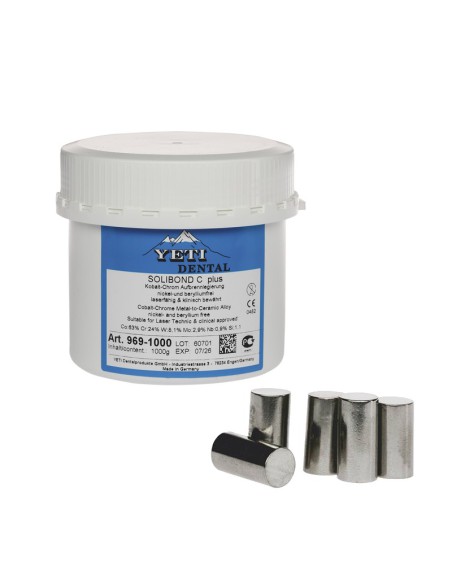Solibond C Plus Aleación Cromo-Cobalto Prótesis Fija 1kg