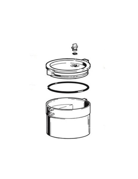 Contenedor de Amalgama ISO 4 Reposición para Turbo Jet 1