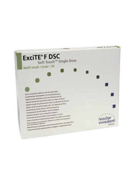 Excite F DSC Adhesivo Polimerización Dual 50 Monodosis 0,1g.
