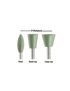 Politip P Verde Pulidores Reposición 6 unidades