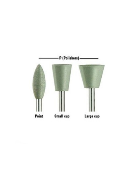 Politip P Verde Pulidores Reposición 6 unidades