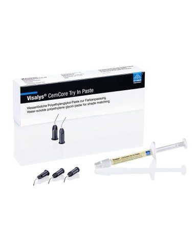 Visalys CemCore Cemento Resina Try in Paste Jeringa 1,4ml.
