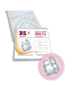 Brackets de Zafiro Nina Plus ROTH 0.18 Reposición 5u.