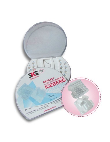 Autoligados Brackets Estéticos Pasivos Iceberg Kit 20 uds