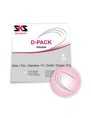 Arco NiTi Dimpled Termoactivo Redondo 1 ud.