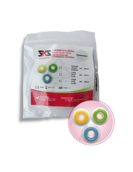 Cadeneta Elástica Transparente para Ortodoncia