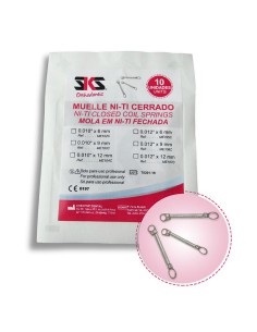Muelle NiTi Cerrar Espacios 0,012mm Ortodoncia Bolsa 10uds.