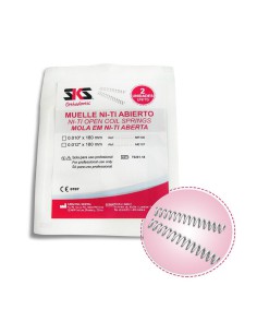 Muelle NiTi Apertura de Espacios Ortodoncia Bolsa 2 uds.