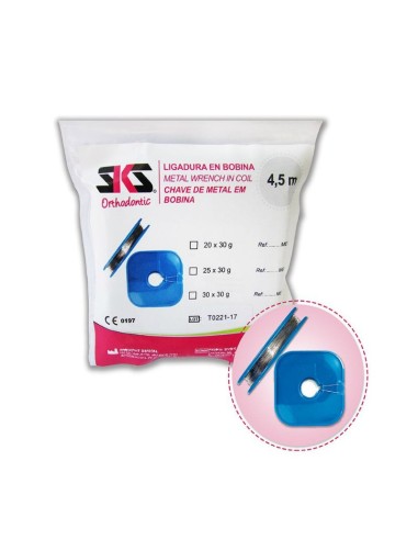 Ligadura Metálica en Bobina 30gr 4,5m 1 unidad