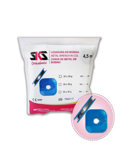 Ligadura Metálica en Bobina 30gr 4,5m 1 unidad