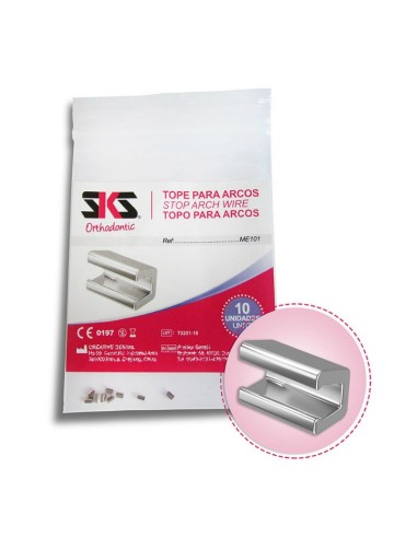 Topes para Arcos Ortodoncia Bolsa 10 unidades