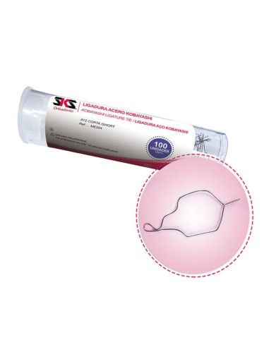 Ligadura Metálicas Kobayashi Corta 100 unidades