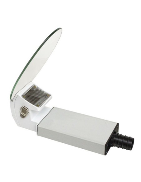 Puesto de Trabajo Doble Max Work Twin Inox con 2 Aspiradores y 2 Lámparas