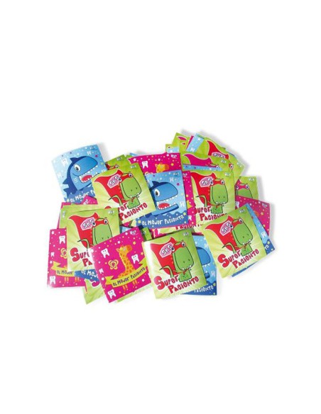 Stickers Súper Paciente y Amigos 100 unidades