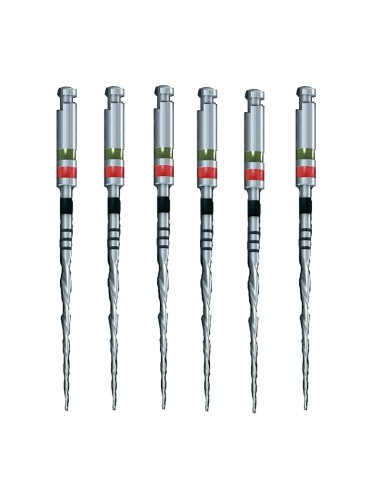 Limas Procodile Recíproca Conicidad .06 L21mm Estériles 6 uds.