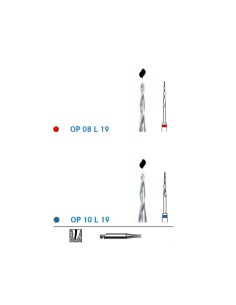 Fresa Opener Ensanchador L19mm Estétil 6 uds. 2