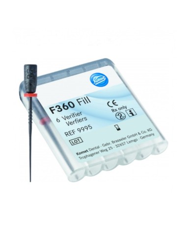 Verificadores F360 Fill Caja 6 unidades