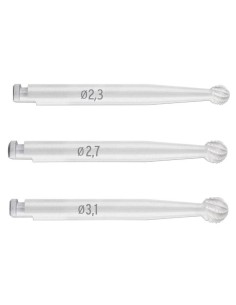 Fresa Cerámica Redonda Cerabur CA Tallo Largo 1 unidad