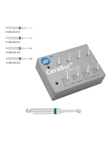 Fresas Cerabur CA Redonda Cerámica Set Intro Fresero 8 uds.